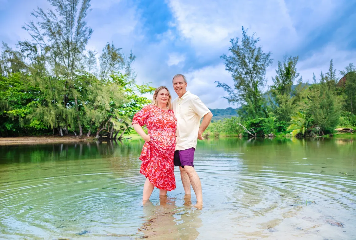 Na Pali Coast portrait — Sunsets at The Beach